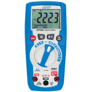 Major Tech TRMS Compact DMM+Temp IP67BT MT26