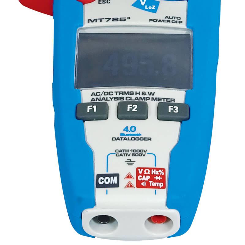 Major Tech 1500A AC/DC TRMS Power Quality Clamp Meter MT785 - Image 2