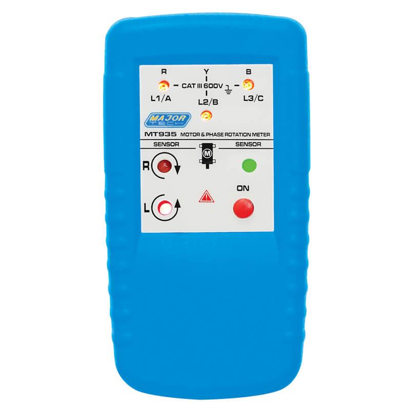 Major Tech Dead Motor and Phase Rotation Meter MT935