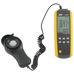 Major Tech Digital LED Light Meter, 0.1 Lux to 400,000 Lux MT942