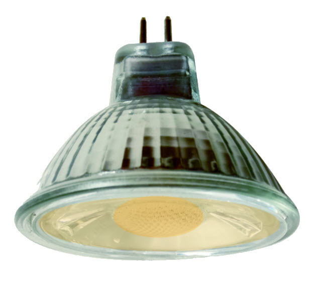 10 x NLS 10587 LED LAMP MR16 5W DIMMABLE 12V AC/DC WARM WHITE 500LM GU5.3
