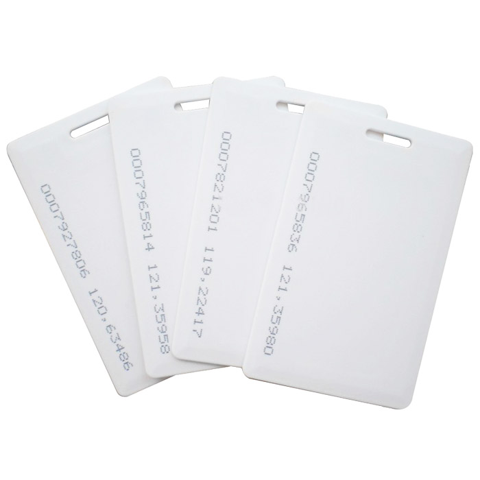 Watchguard 125KHz RFID Thick Proximity Cards (10 Pack) ACKEY101