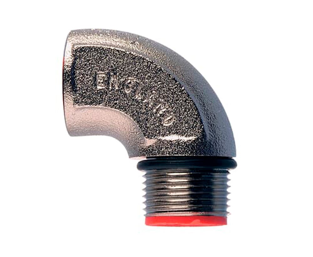 Adaptaflex SOLID NIC PLT BRASS 90 DEGREE ELBOW M20 B/M20/90