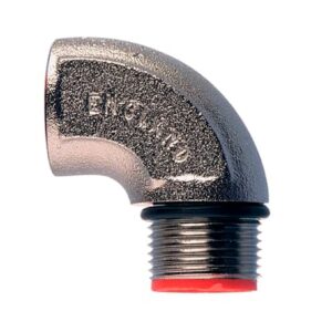Adaptaflex SOLID NIC PLT BRASS 90 DEGREE ELBOW M32 B/M32/90
