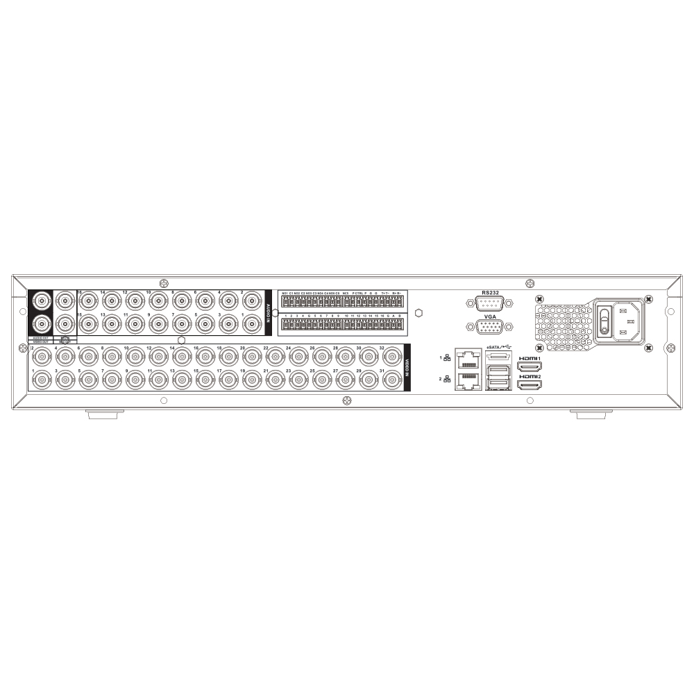 Securview Victory Series Professional AI 32 Channel 8.0MP HDCVI Digital Video Recorder CVR32PRO4 - Image 2
