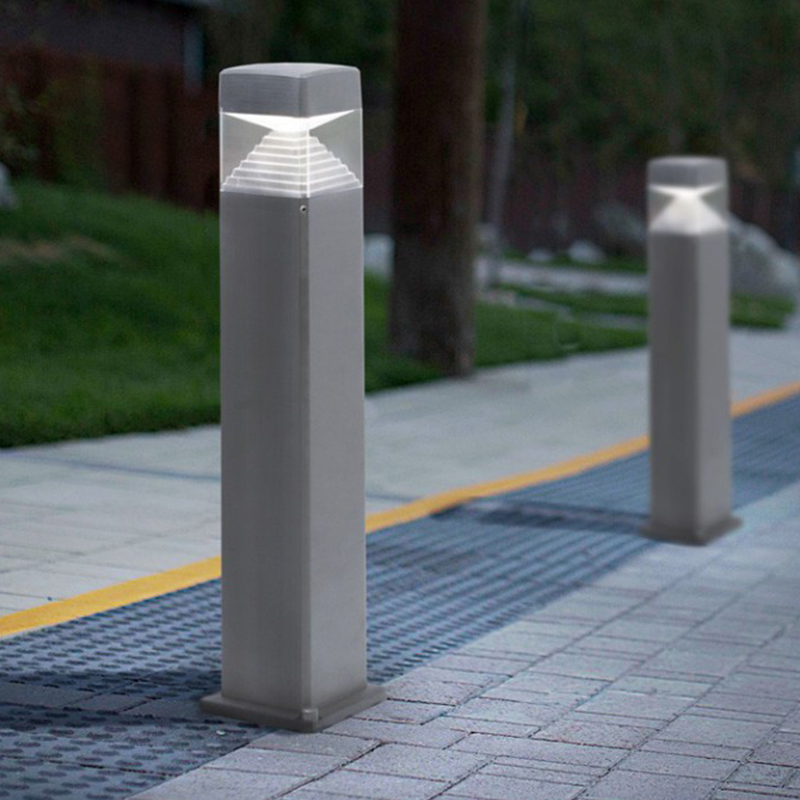 Fumagalli Ester 10W Square LED Bollard (Grey) FU-EST-10G - Image 2