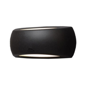 Fumagalli Francy 6W Large LED Bulkhead Lamp (Black) FU-FRA-6B