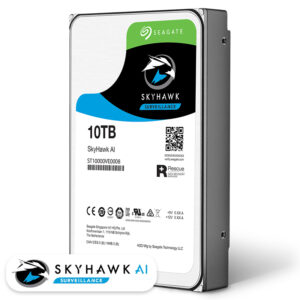 Seagate 10TB SkyHawk AI Surveillance Hard Disk Drive HD10TBSA