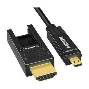 Flashview 30m Optical Fibre HDMI Cable (Type D to Type A) HDMI-30FC