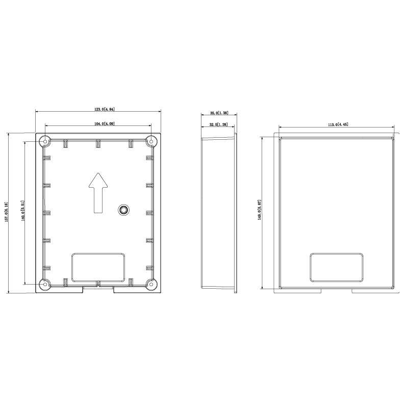 VIP Vision Flush Mount Box for INTIPRDSG INTIPRDSGFB - Image 3
