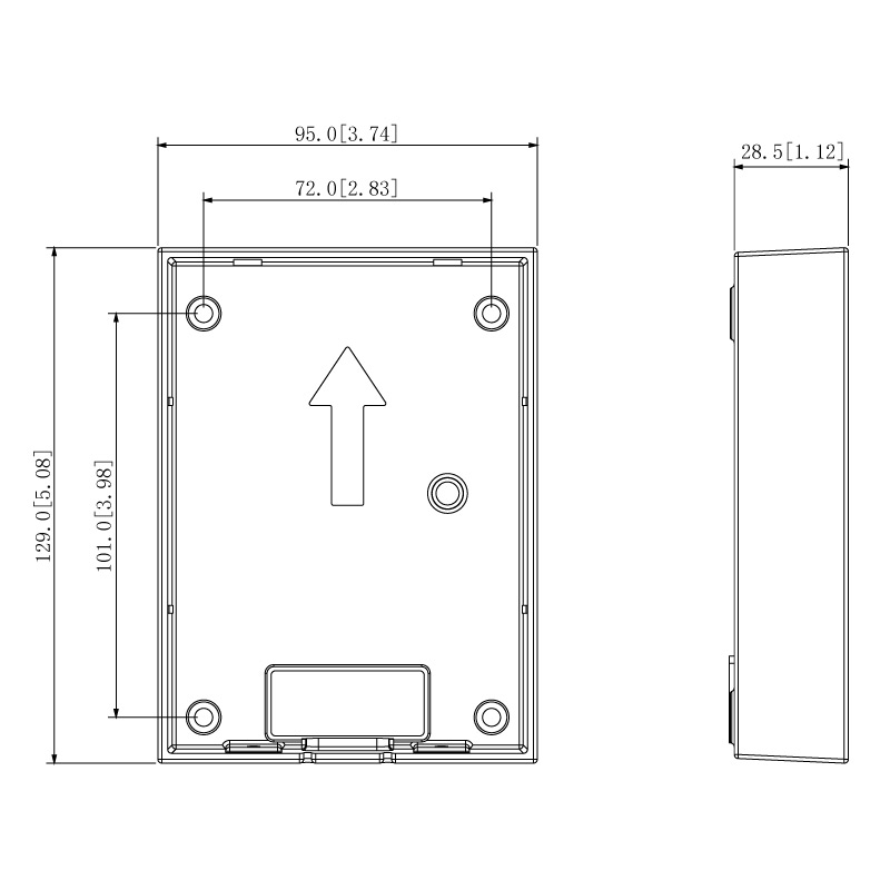 VIP Vision Surface Mount Box for INTIPRDSG INTIPRDSGSB - Image 2
