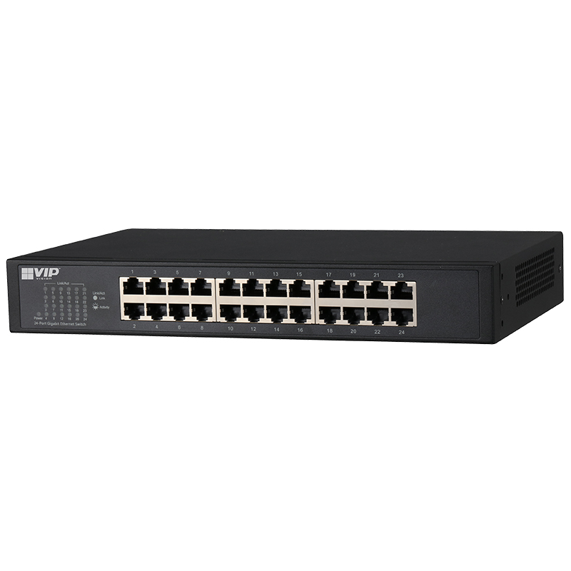 VIP Vision 24 Port Unmanaged Gigabit Ethernet Switch VSETH-SW24G
