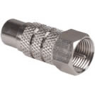 F-Type Plug to RCA Jack Connector VSFFPRJ