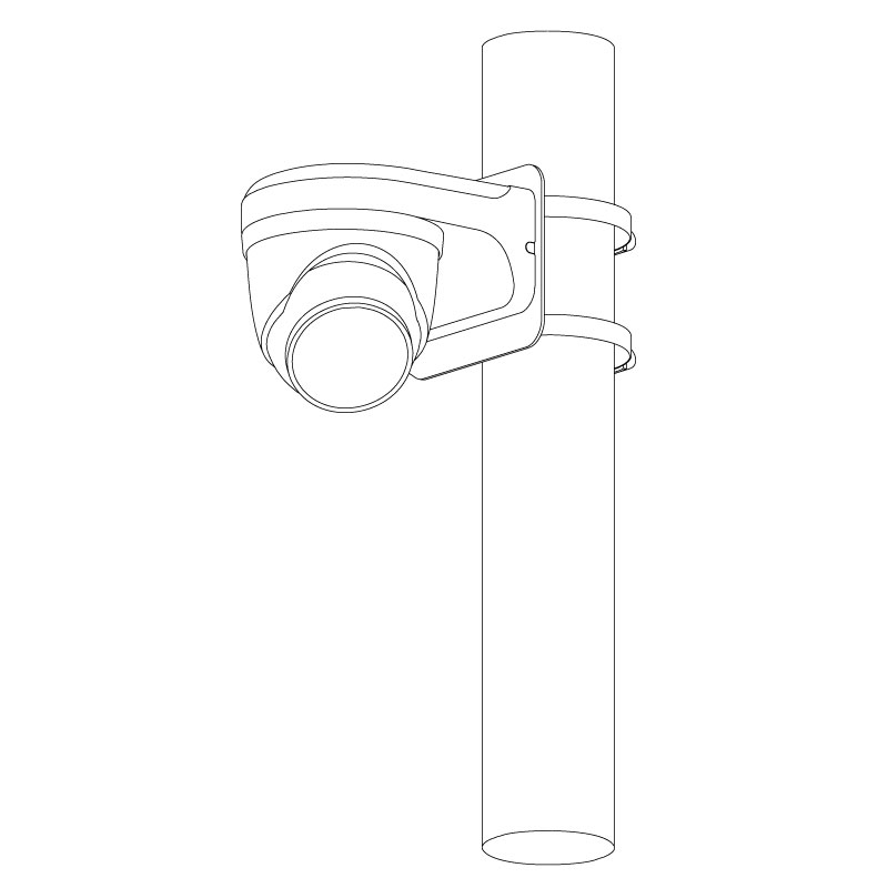 VIP Vision Professional AI Series 4.0MP Fixed Deterrence Turret VSIPP-4DG-ID - Image 4