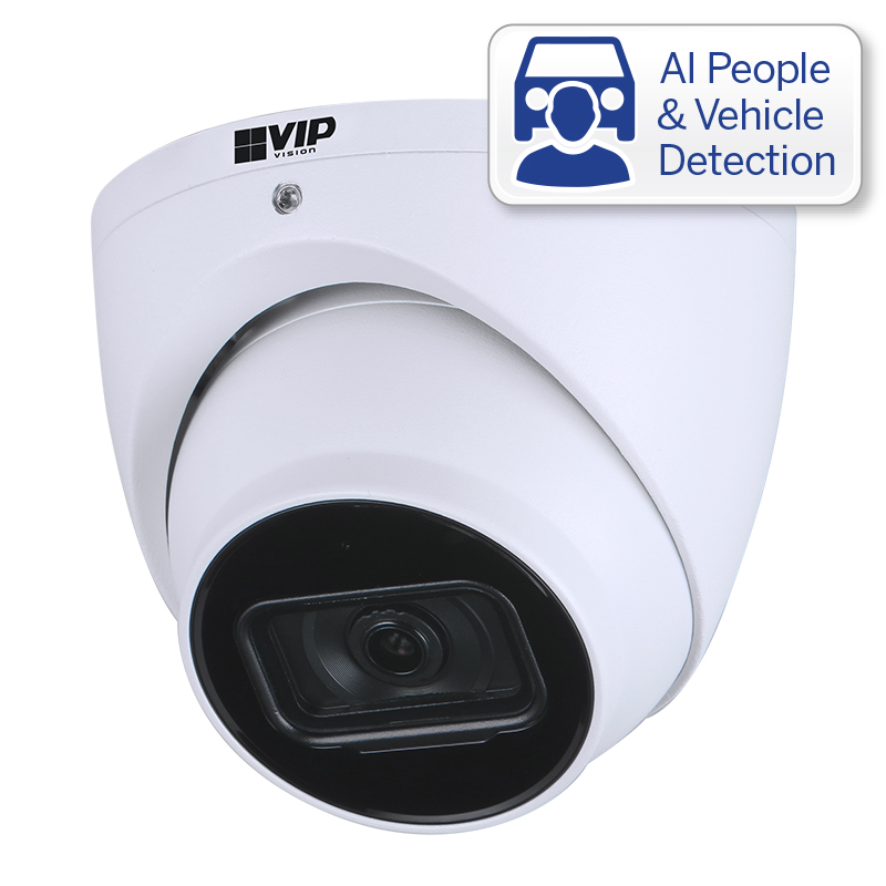 VIP Vision Professional AI Series 6.0MP Fixed Turret VSIPP-6DIRG-I
