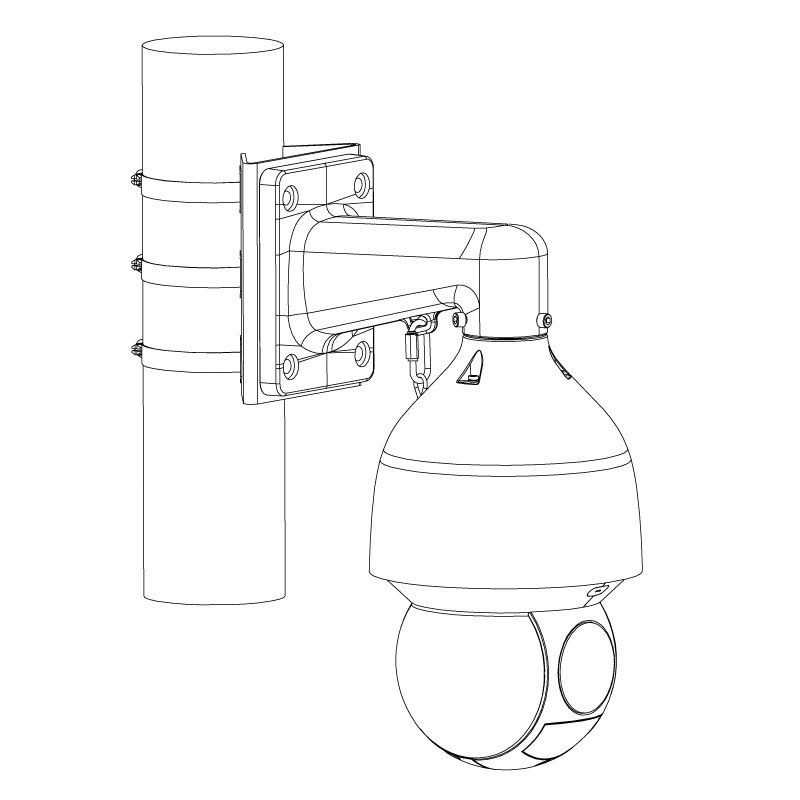 VIP Vision Professional AI Series 8.0MP 25x Zoom PTZ Dome VSIPPTZ-8IRP-I - Image 4