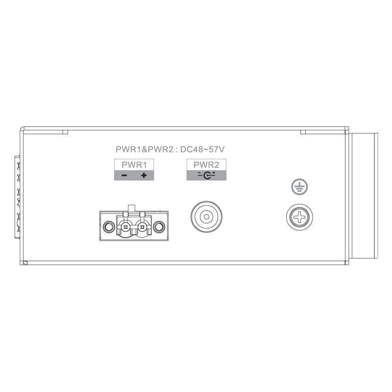 VIP Vision 8-port Unmanaged Fast Extended PoE Ethernet Switch VSPOE-SW8E - Image 2