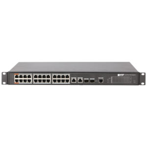 VIP Vision 24-port Managed Fast Hi-PoE Ethernet Switch VSPOE-SWA24