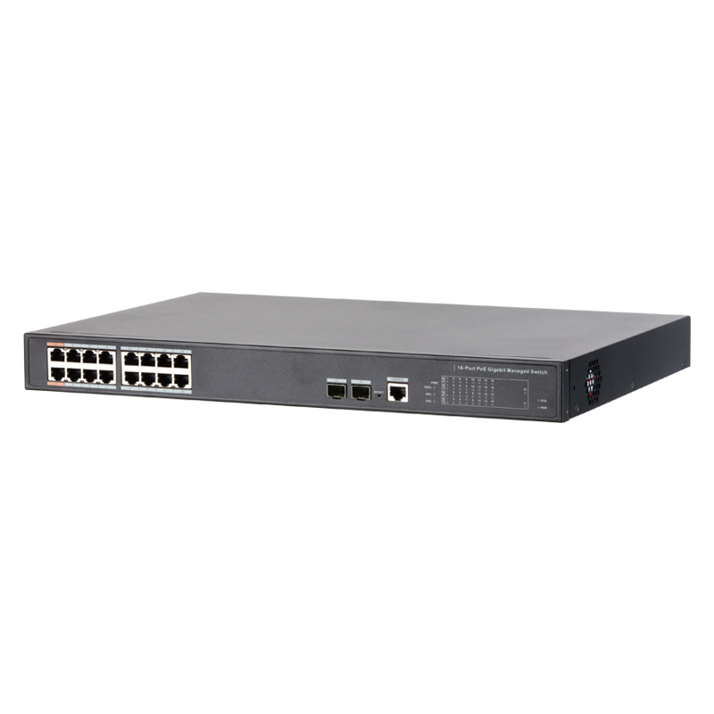 VIP Vision 16-port Managed Gigabit Hi-PoE Ethernet Switch VSPOE-SWB16G2