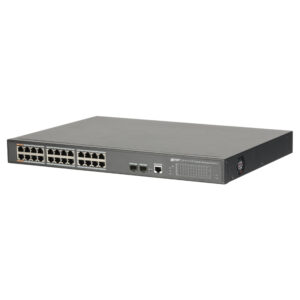 VIP Vision 24-port Managed Gigabit Hi-PoE Ethernet Switch VSPOE-SWB24G2