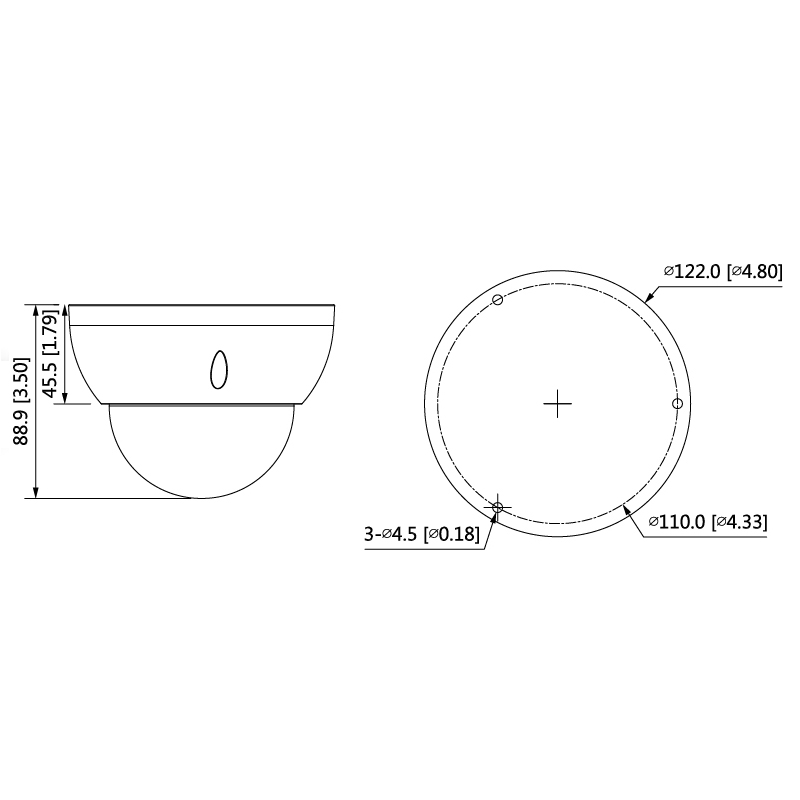 VIP Vision Professional Series 4.0MP Motorised Vandal Dome VSIPP-4DIRMD - Image 6