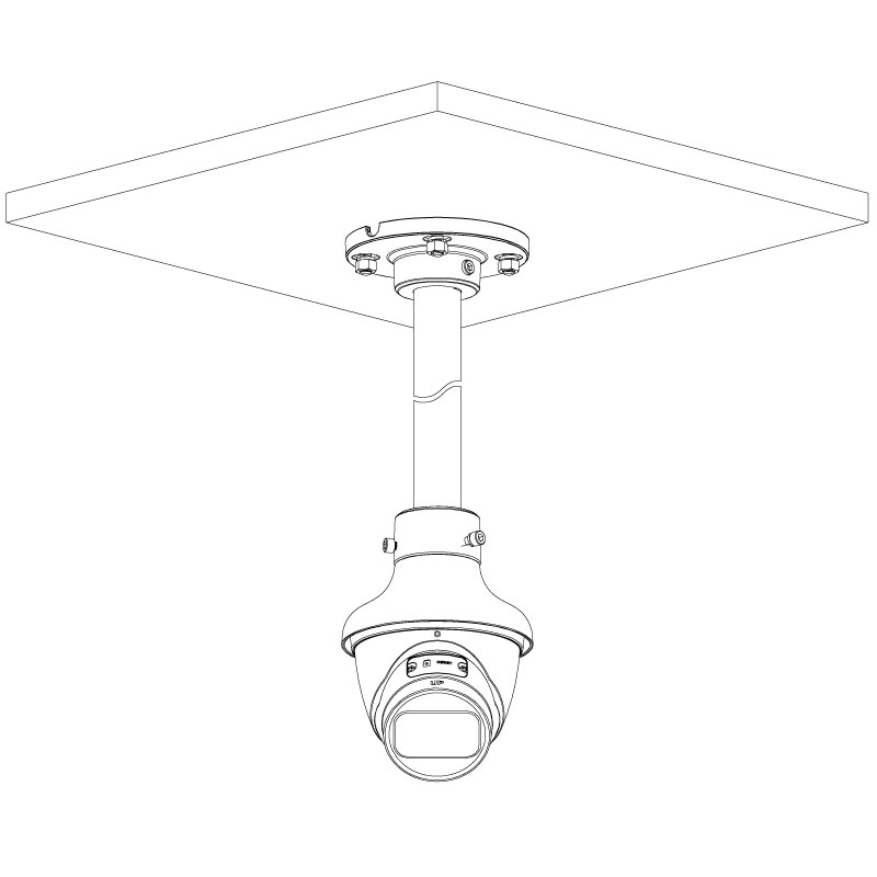 VIP Vision Ultimate AI Series 4.0MP Motorised Turret VSIPU-4DIRMG-I - Image 6
