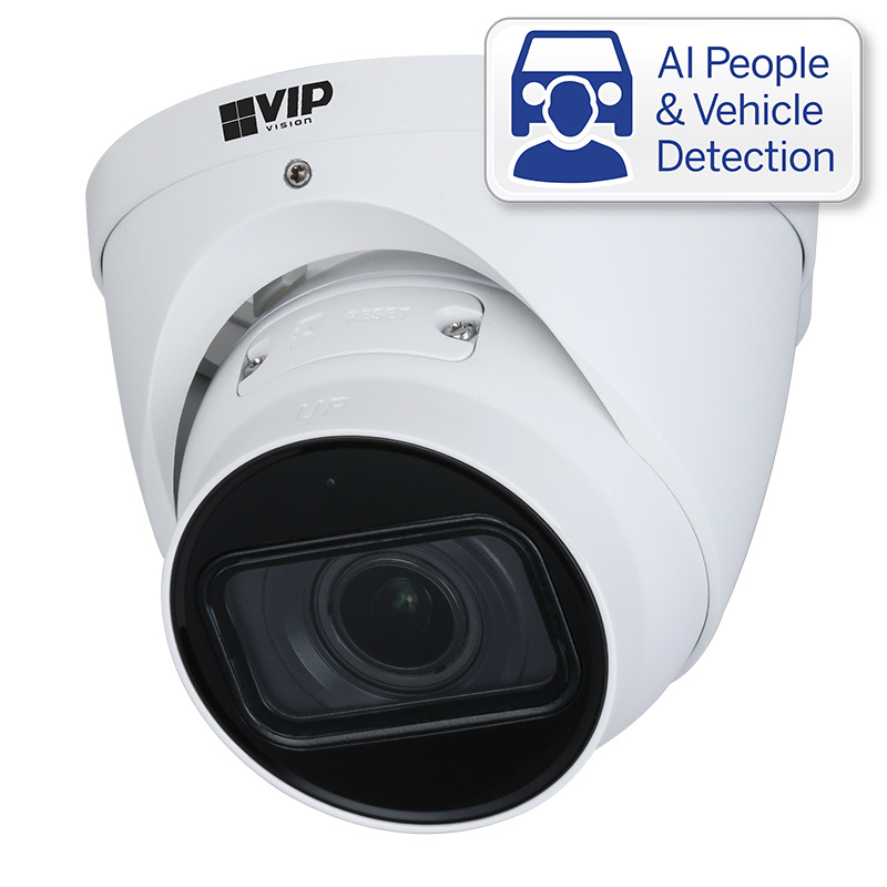VIP Vision Professional AI Series 4.0MP Motorised Turret VSIPP-4DIRMG-I