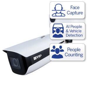VIP Vision Ultimate AI Series 8.0MP Motorised Bullet VSIPU-8BIRM-I