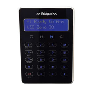 Watchguard LCD Touch Keypad for WGAP864 Alarm System - Black WGAP864KPB