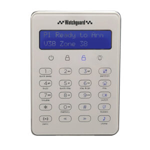 Watchguard LCD Touch Keypad for WGAP864 Alarm System - White WGAP864KPW