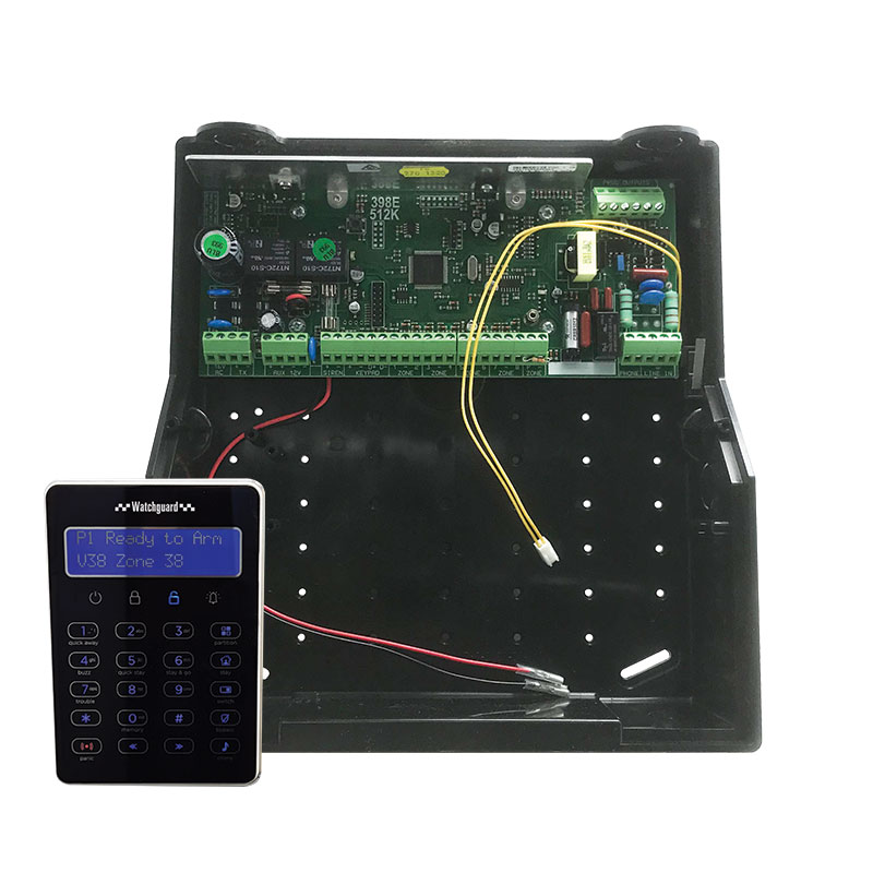 Watchguard Watchguard Professional 8 Zone Alarm Panel & LCD Keypad (Black) WGAP864PB - Image 2