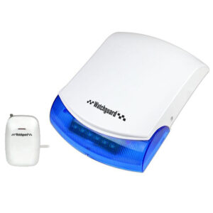 Watchguard Watchguard Wireless Siren & Strobe with Backup Battery WGSIR-500W