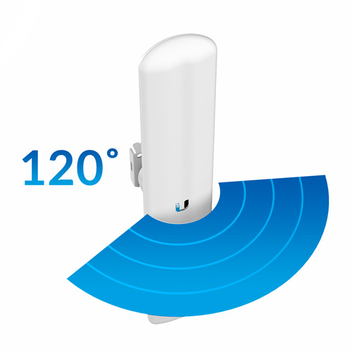 Ubiquiti Networks Ubiquiti 5.8GHz LiteBeam 120ø Wireless Access Point WT5-ULB - Image 3