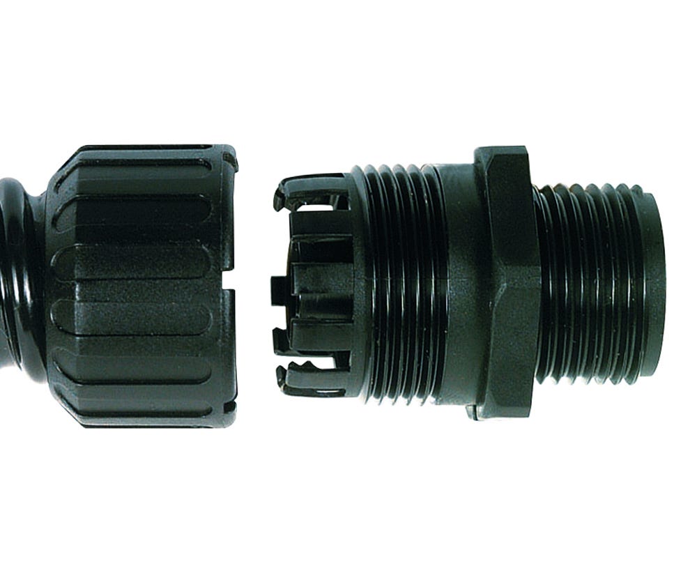 Adaptaflex NYLON STRAIGHT FITTING FOR XF16 XF16/M16/D