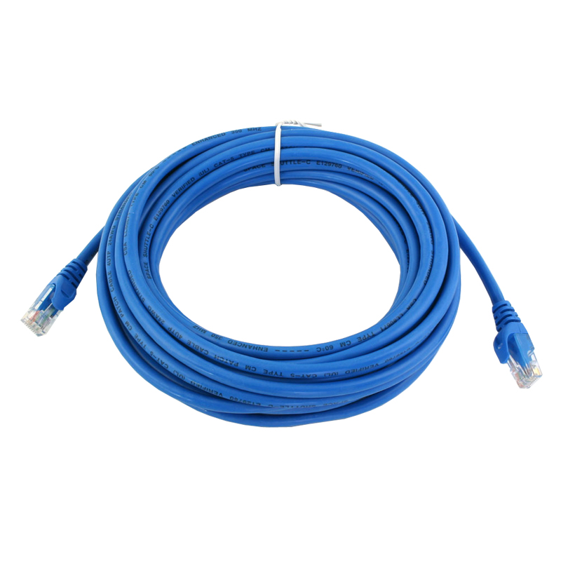 20m Preterminated CAT5 Ethernet Cable NETCABLE20