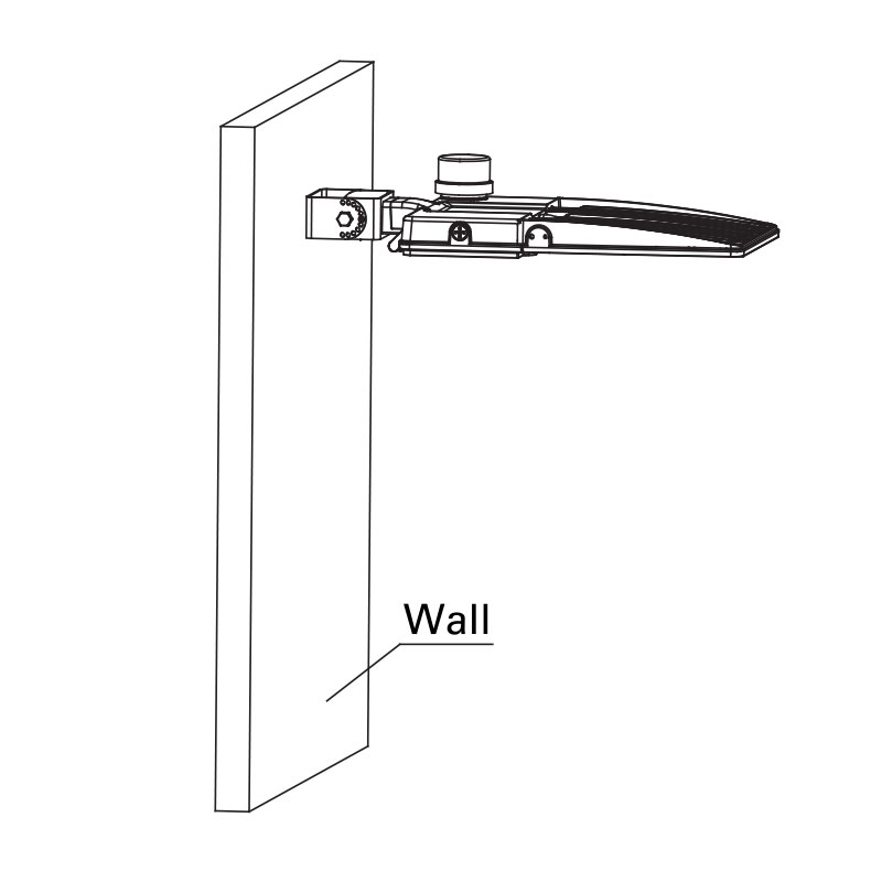 ENSA Trunnion Wall Adjustable Bracket for LSL-B Street Lights LSL-BKTT - Image 2