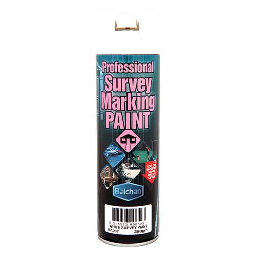 Balchan 350g Survey Marking Paint (White) MMBA207