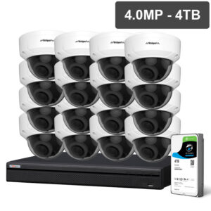 Watchguard Compact Series 16 Camera 4.0MP IP Surveillance Kit (Motorised, 4TB) NVRKIT-C1644M
