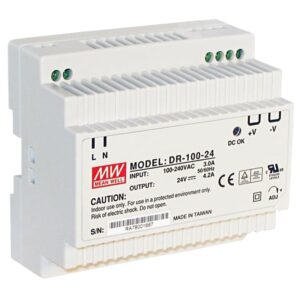 Securview 24VDC 4A Single Output Industrial DIN Rail Power Supply PSDR24V4A