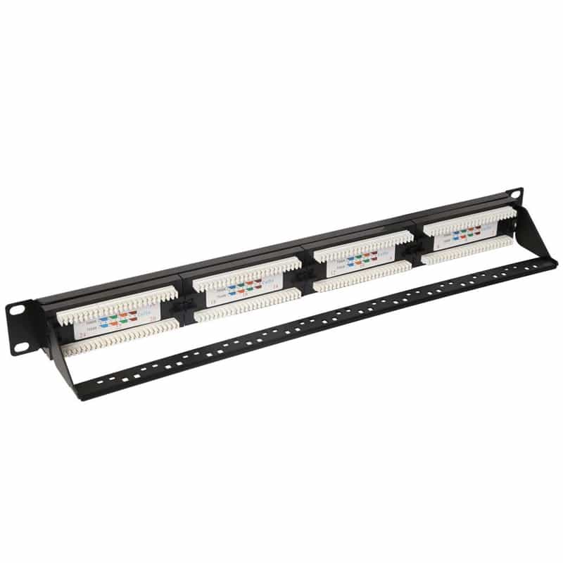 VIP Vision 24-Port CAT5e Patch Panel (1U) RMC-PP24-5