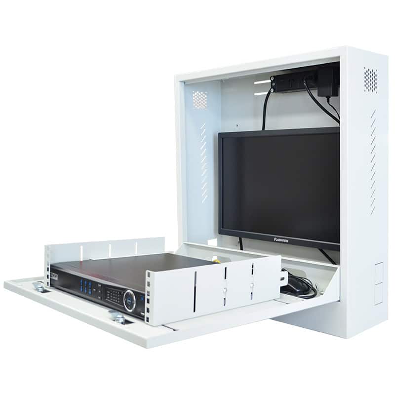 VIP Vision Vertical Wall Mount Security Cabinet SECCAB - Image 2