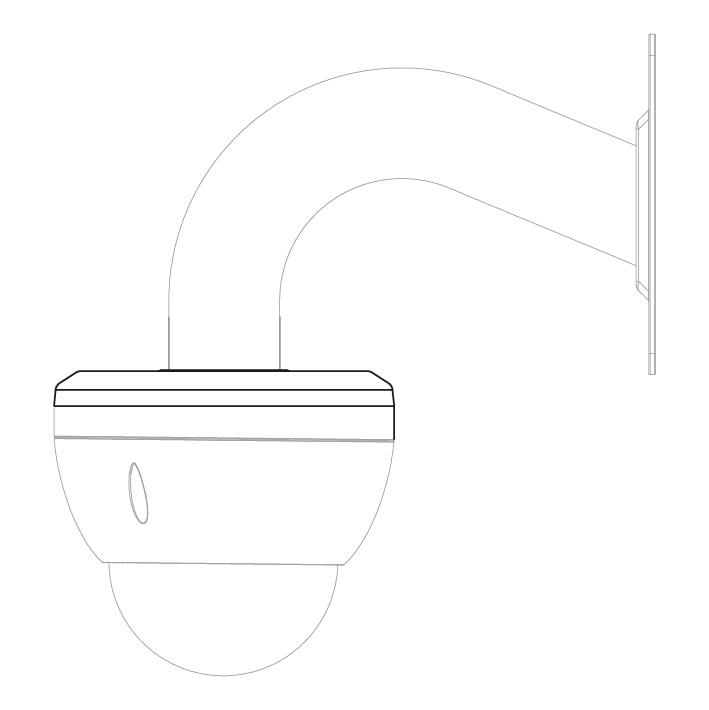 Adapter for Ceiling & Wall Mount Brackets VSBKTA101 - Image 3
