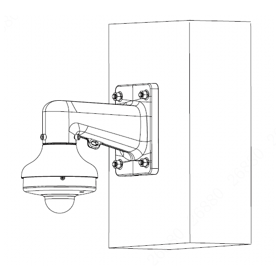 Adapter for Ceiling & Wall Mount Brackets VSBKTA107 - Image 3