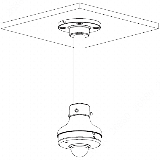 Adapter for Ceiling & Wall Mount Brackets VSBKTA107 - Image 4