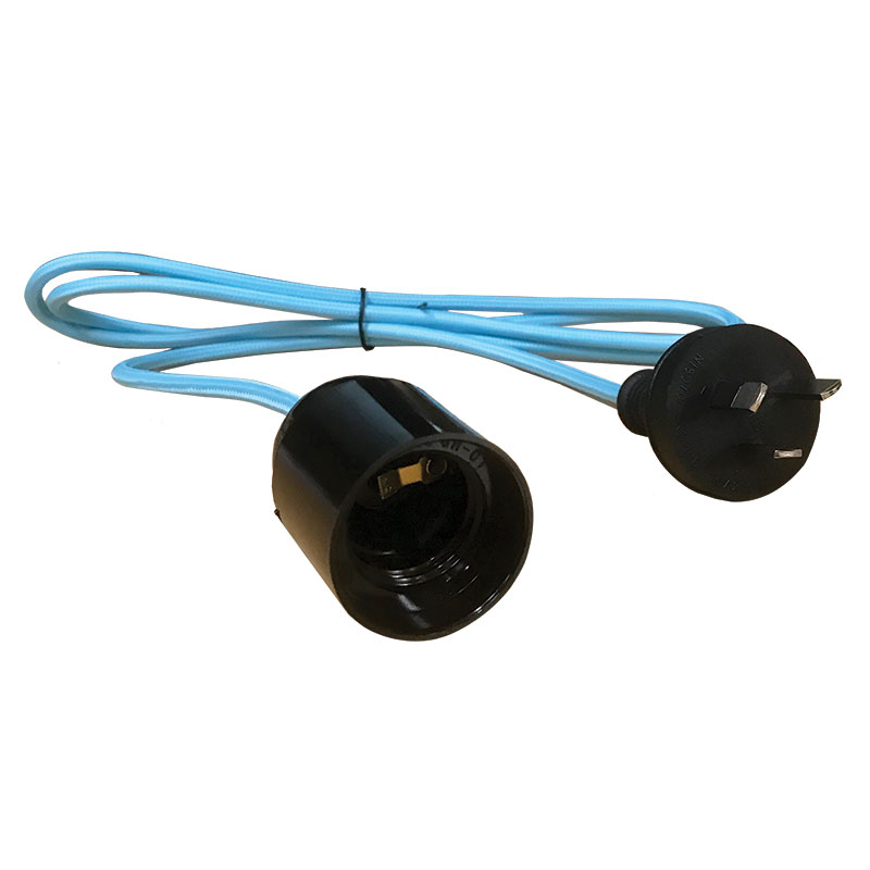 ENSA 1.5m E27 Lamp Holder Cable (With Australian Plug) LHC-E27-15P