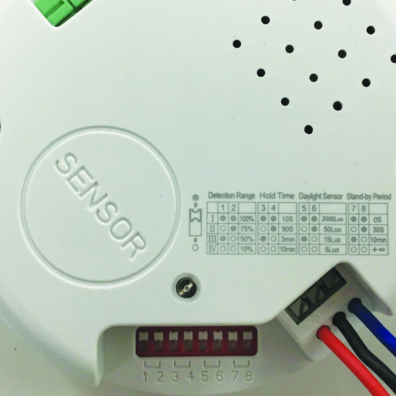 ENSA 16W LED Intelligent Oyster Light with Backup Battery (3000K) LOL-A16-WSE - Image 2