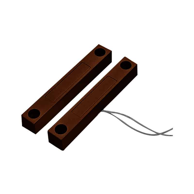 Watchguard Heavy Duty Hard Wired Reed Switch (Brown) RSW-M1B