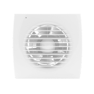 FANTECH Wall fan 125mm 1phase c/w shutter & timer DOM-125CT