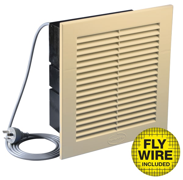 FANTECH In-Wall Exhaust Fan 150mm 3-speed EIE150