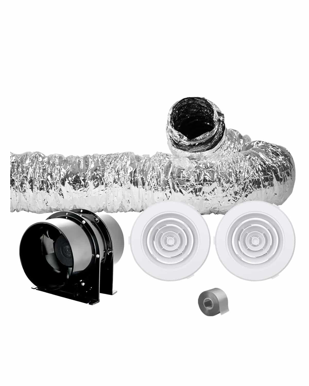 FANTECH 1 to 3 Room Heat Tranfer Kit FTPHTK1-3